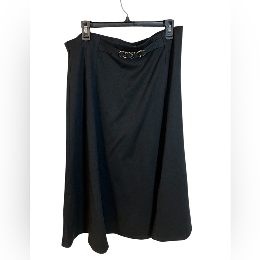 A black maxi skirt by Traditions in a size 16